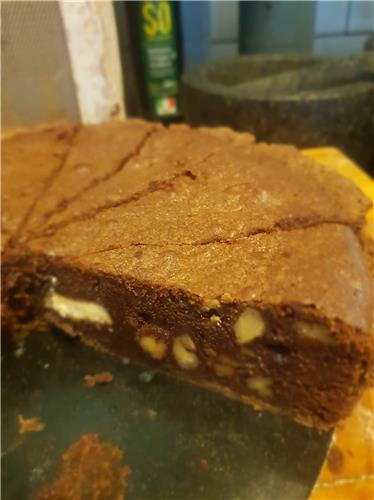 Fudgy Pudgy Brownie Tart