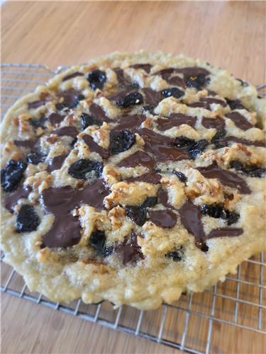 Almond, Chocolate & Prune Tart