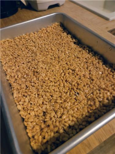 Brown Butter Crispy Rice Treats