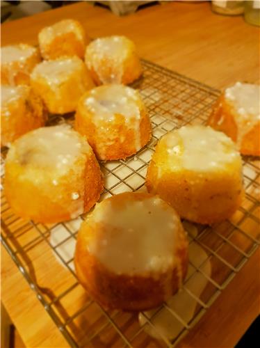 Lemon and Blueberry Teacakes